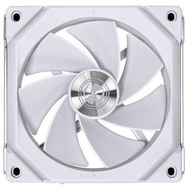 120mm Lian Li UNI FAN SLV2-1 Reverse Blade ARGB PWM White Fan