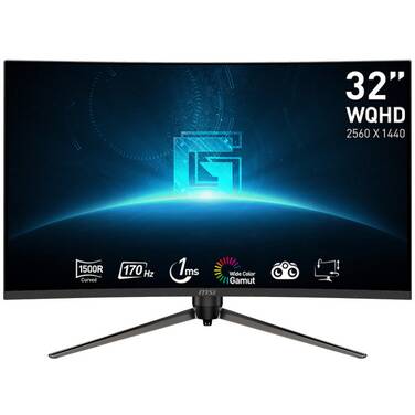 32 MSI G32CQ5P QHD 170Hz Curved Gaming Monitor