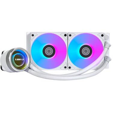 Lian Li Galahad II Trinity 240 ARGB AIO Liquid CPU Cooler White