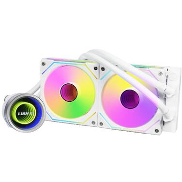 Lian Li Galahad II TRINITY SL-INF 240 ARGB AIO LIQUID CPU Cooler White