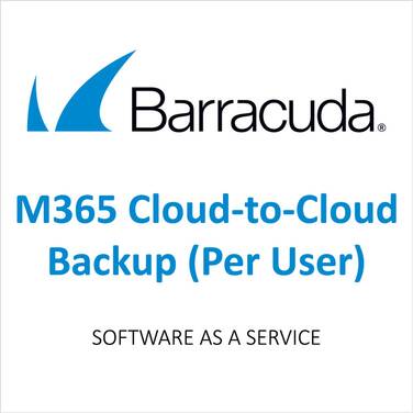 Barracuda M365 Cloud-to-Cloud Backup (Per User per Year) SaaS