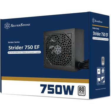 750 Watt Silverstone Strider 80+ ATX Power Supply