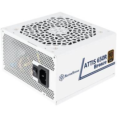 650 Watt Silverstone ATTIS 650R 80 Plus Bronze Power Supply White