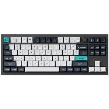 Keychron Q3 Max QMK/VIA RGB Tactile-Brown Mechanical Wireless Gaming Keyboard with Knob Black