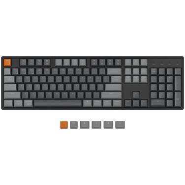 Keychron K10 RGB Tactile-Brown Wireless Mechanical Gaming Keyboard Black