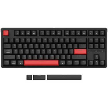 Keychron C3 Pro QMK/VIA Wired Mechanical Red Switch Keyboard with Red Backlight