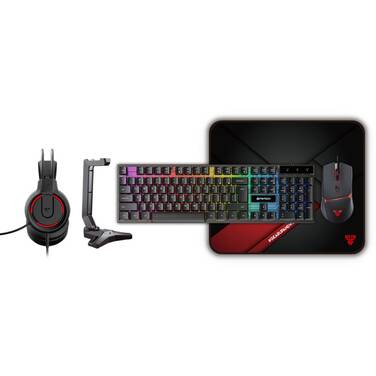 Fantech Gaming PC 5-in-1 Keyboard Combo with Mouse / Mousepad / Headset / Headset stand