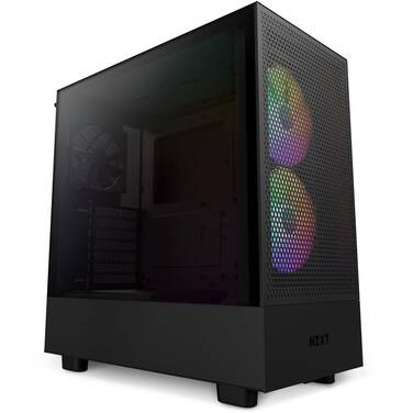 NZXT ATX H Series H5 Flow RGB Edition All Black CC-H51FB-R1 - OPEN STOCK - CLEARANCE