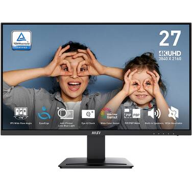 27 MSI PRO MP273U 4K UHD IPS Monitor with Speakers