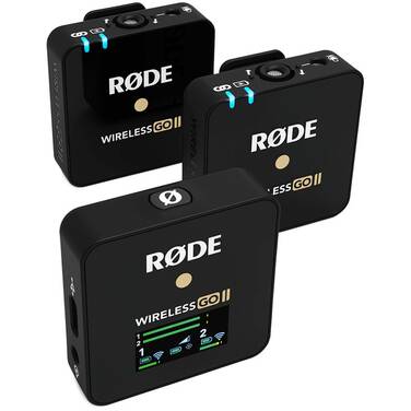 RODE Wireless GO II Dual Wireless Microphone System