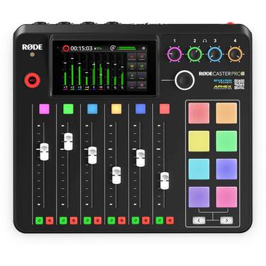 RODE RODECaster Pro II Integrated Audio Production Studio