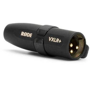 RODE VXLR+ 3.5mm TRS to XLR Adaptor with Power Converter