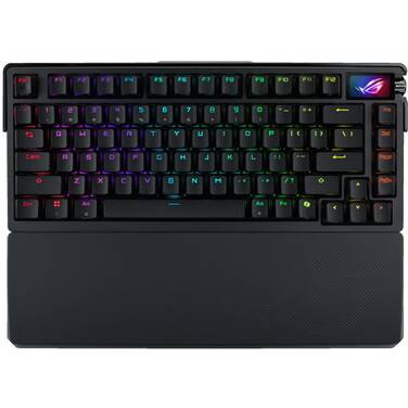 Asus ROG Azoth Extreme RGB Clicky-Storm Mechanical Wireless Gaming Keyboard Black