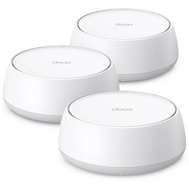 TP-Link Deco BE25 BE5000 Whole Home Mesh Wi-Fi 7 System 3 Pack