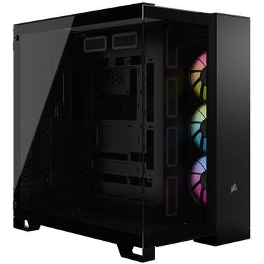 Corsair iCUE LINK 6500X RGB Mid-Tower Dual Chamber Black PC Case CC-9011269-WW