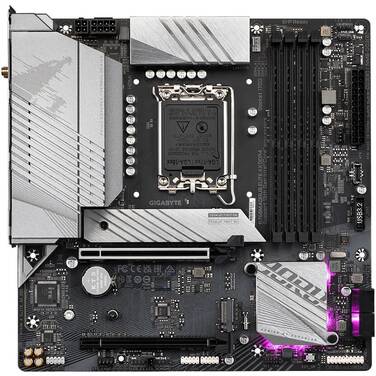 Gigabyte S1700 MicroATX B760M AORUS ELITE AX DDR4 Motherboard - OPEN STOCK - CLEARANCE