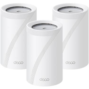 TP-Link Deco BE65 Pro BE11000 Whole Home Mesh WiFi 7 System 3 Pack