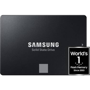 500GB Samsung 2.5 870 EVO SATA 6Gb/s SSD MZ-77E500BW - OPEN STOCK - CLEARANCE