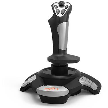 PXN-F16 Flight Joystick for PC Black