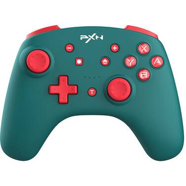 PXN-9607X Wireless Controller for Switch Cyan Red