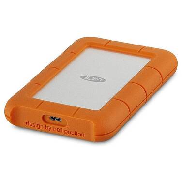 LaCie Rugged PORTABLE 4TB USB-C Portable HDD