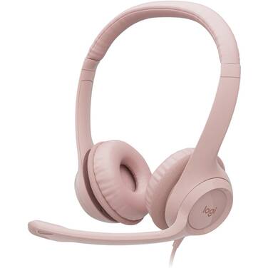 Logitech H390 USB Computer Headset Rose