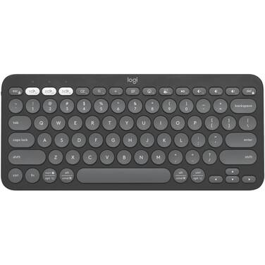 Logitech K380s Pebble Keys 2 Wireless Keyboard Graphite