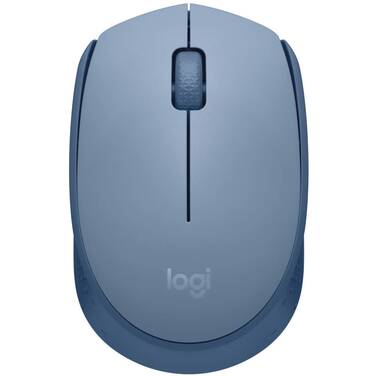 Logitech M171 Compact Wireless Mouse Blue Grey