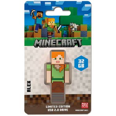 32GB Verbatim Minecraft Collectors Edition USB Flash Drive Alex