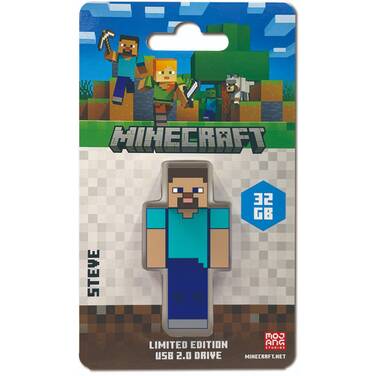 32GB Verbatim Minecraft Collectors Edition USB Flash Drive Steve