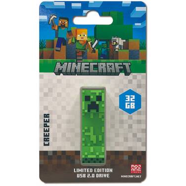 32GB Verbatim Minecraft Collectors Edition USB Flash Drive Creeper