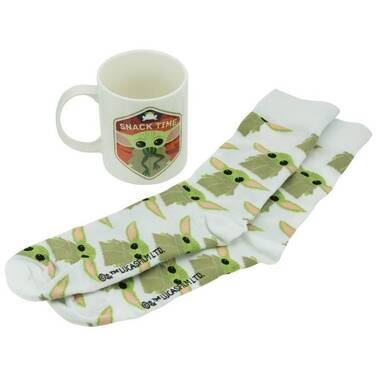 Star Wars The Mandalorian The Child Mug and Socks Set