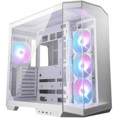 MSI MAG PANO 100R PZ Dual Chamber Reverse MB Case White