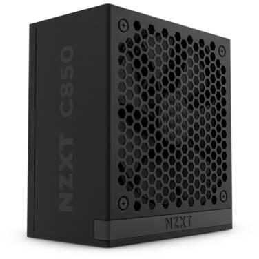 850 Watt NZXT C850 Gold ATX 3.1 Gen5 Black Power Supply