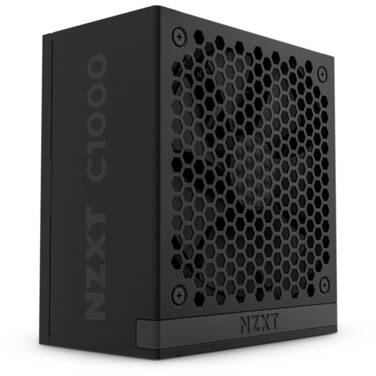 1000 Watt NZXT C1000 Gold ATX 3.1 Gen5 Black Power Supply