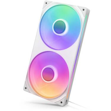 240mm NZXT F240 Single-Frame RGB Core Fan White | Computer Alliance