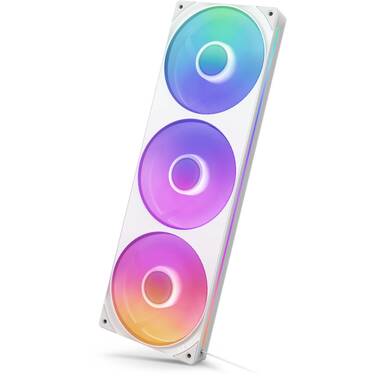 360mm NZXT F360 Single-Frame RGB Core Fan White