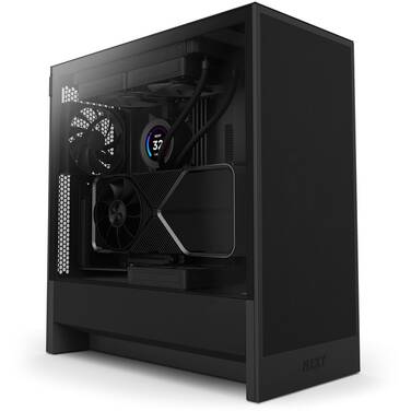 NZXT ATX H5 Flow 2024 Black Case CC-H52FB-01