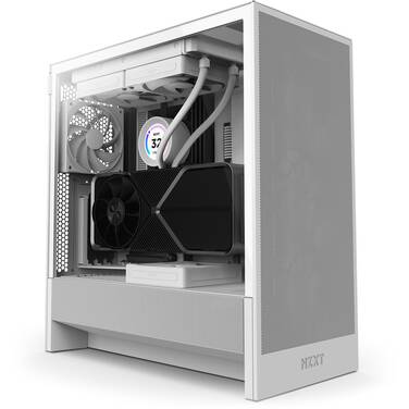 NZXT ATX H5 Flow 2024 White Case CC-H52FW-01