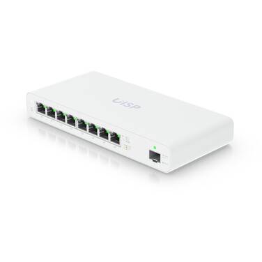 8-Port Ubiquiti UISP-S Layer 2 Gigabit Switch with PoE