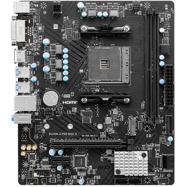 MSI AM4 MicroATX B450M-A PRO MAX II Motherboard