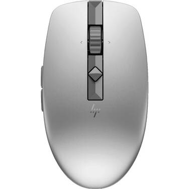 HP 710 Rechargeable Silent Bluetooth Mouse Silver 6E6F1AA