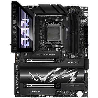 ASUS AM5 ATX ROG CROSSHAIR X870E HERO WIFI DDR5 Motherboard, *Eligible for a BONUS 1TB SSD via Redemption