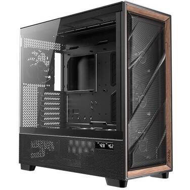 Antec FLUX-PRO-BK Black Full Tower Case with Temperature Display