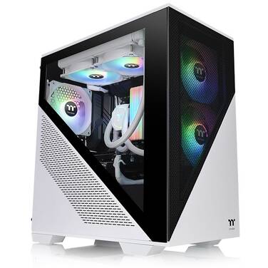 Thermaltake MicroATX Divider 170 Snow Edition ARGB TG Case CA-1S4-00S6WN-00 - OPEN STOCK - CLEARANCE