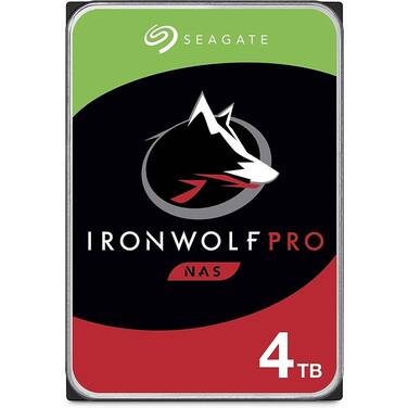 4TB Seagate 3.5 7200rpm SATA IronWolf PRO NAS HDD ST4000NT001