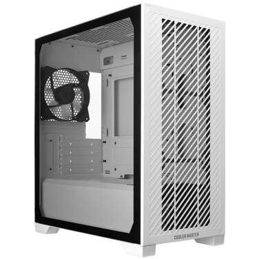 Cooler Master MicroATX Elite 301 Lite PC Case White E301L-WGNN-S00