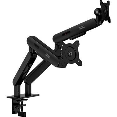 17-34 AOC AM420B Dual Monitor Spring Monitor Arm Black