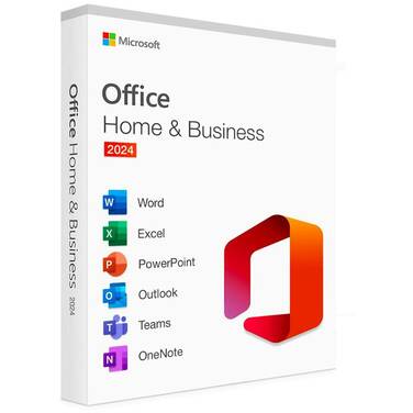 Microsoft Office 2024 Home and Business 1 User 1 Device Medialess EP2-06629