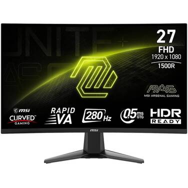 27 MSI MAG 276CXF FHD 280Hz Curved Gaming Monitor